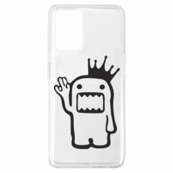 Чехол для Oppo A74 4G Домо Кун с короной - PrintSalon