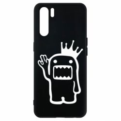 Чехол для Oppo A91/Reno3 Домо Кун с короной - PrintSalon