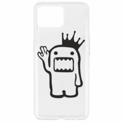 Чехол для Oppo Reno 4 Lite Домо Кун с короной - PrintSalon