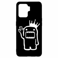 Чехол для Oppo Reno 5 Lite Домо Кун с короной - PrintSalon