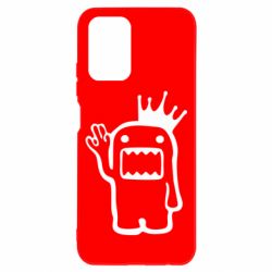 Чехол для Xiaomi Redmi Note 10 Домо Кун с короной - PrintSalon