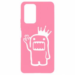 Чехол для Xiaomi Redmi Note 10 Pro Домо Кун с короной - PrintSalon