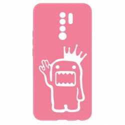 Чехол для Xiaomi Redmi 9 Домо Кун с короной - PrintSalon