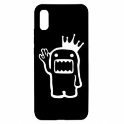 Чехол для Xiaomi Redmi 9a Домо Кун с короной - PrintSalon