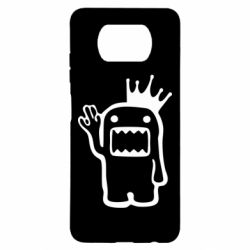 Чехол для Xiaomi Poco X3 Домо Кун с короной - PrintSalon