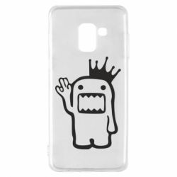 Чехол для Samsung A8 2018 Домо Кун с короной - PrintSalon