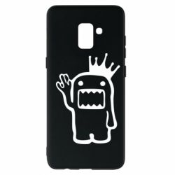 Чехол для Samsung A8+ 2018 Домо Кун с короной - PrintSalon