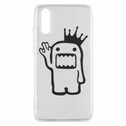 Чехол для Huawei P20 Домо Кун с короной - PrintSalon