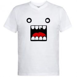 Чоловіча футболка з V-подібним вирізом Domo - PrintSalon