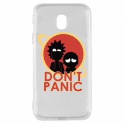 Чехол для Samsung J3 2017 Don't Panic - PrintSalon
