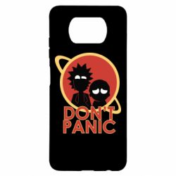 Чехол для Xiaomi Poco X3 Don't Panic - PrintSalon