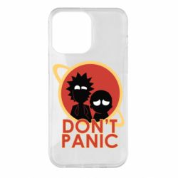 Чехол для iPhone 14 Pro Max Don't Panic - PrintSalon