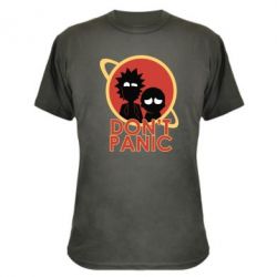 Камуфляжная футболка Don't Panic - PrintSalon