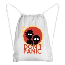 Рюкзак-мешок Don't Panic - PrintSalon