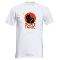 Мужская футболка для спорта Don't Panic