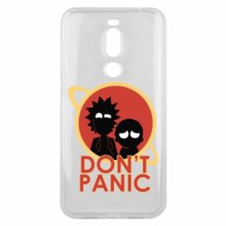 Чехол для Meizu X8 Don't Panic - PrintSalon