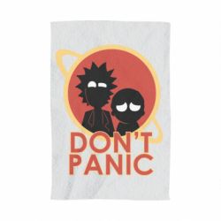 Полотенце с принтом Don't Panic - PrintSalon