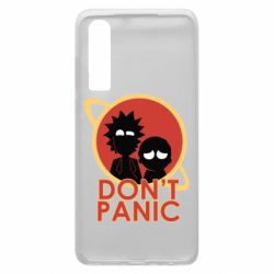 Чехол для Huawei P30 Don't Panic - PrintSalon