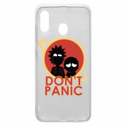 Чехол для Samsung A20 Don't Panic - PrintSalon