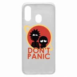 Чехол для Samsung A40 Don't Panic - PrintSalon