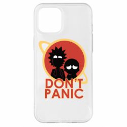 Чехол для iPhone 12 Pro Max Don't Panic - PrintSalon