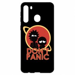 Чехол для Samsung A21 Don't Panic - PrintSalon