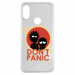 Чехол для Xiaomi Redmi Note 7 Don't Panic - PrintSalon