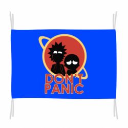 Флаг Don't Panic - PrintSalon