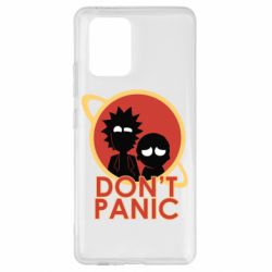 Чехол для Samsung S10 Lite Don't Panic - PrintSalon