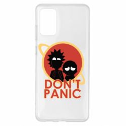 Чехол для Samsung S20+ Don't Panic - PrintSalon