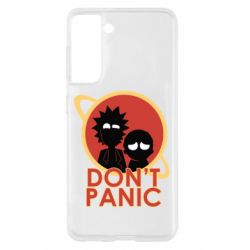 Чехол для Samsung S21 Don't Panic