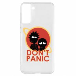 Чехол для Samsung S21+ Don't Panic - PrintSalon