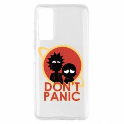 Чехол для Huawei P Smart 2021 Don't Panic - PrintSalon