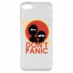 Чехол для iPhone5/5S/SE Don't Panic - PrintSalon