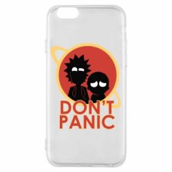 Чехол для iPhone 6/6S Don't Panic - PrintSalon