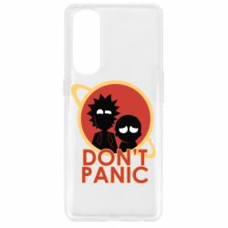 Чехол для Oppo Reno 4 Pro Don't Panic - PrintSalon