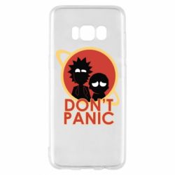 Чехол для Samsung S8 Don't Panic - PrintSalon