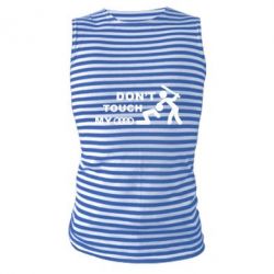 Майка-тельняшка DON'T TOUCH MY AUDI - PrintSalon