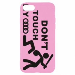 Чехол для iPhone SE 2020 DON'T TOUCH MY AUDI - PrintSalon