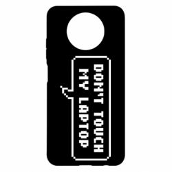 Чехол для Xiaomi Redmi Note 9 5G/Redmi Note 9T Don't touch my laptop - PrintSalon