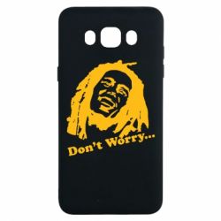 Чехол для Samsung J7 2016 Don't Worry (Bob Marley) - PrintSalon