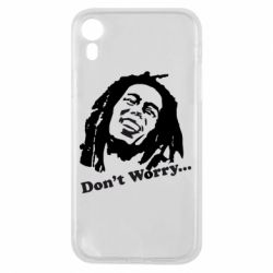 Чехол для iPhone XR Don't Worry (Bob Marley) - PrintSalon