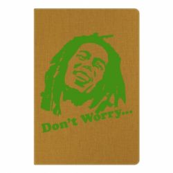 Блокнот с принто Don't Worry (Bob Marley) - PrintSalon