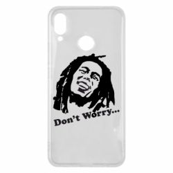 Чехол для Huawei P Smart Plus 2018 Don't Worry (Bob Marley) - PrintSalon