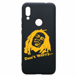 Чехол для Xiaomi Redmi 7 Don't Worry (Bob Marley) - PrintSalon