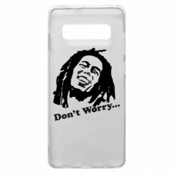 Чехол для Samsung S10+ Don't Worry (Bob Marley) - PrintSalon