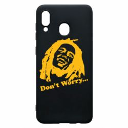 Чехол для Samsung A20 Don't Worry (Bob Marley) - PrintSalon