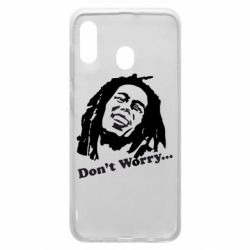 Чехол для Samsung A30 Don't Worry (Bob Marley) - PrintSalon