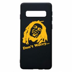 Чехол для Samsung S10 Don't Worry (Bob Marley) - PrintSalon