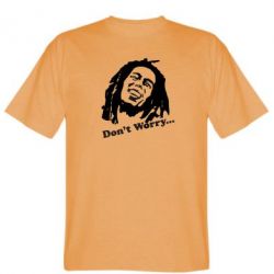 Мужская футболка Stedman Don't Worry (Bob Marley) - PrintSalon